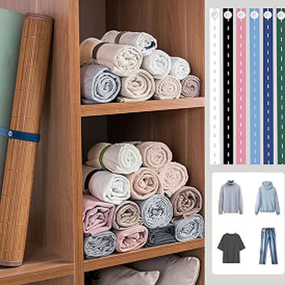 50/20/10Pcs Bed Sheet Organizer Bands Elastic Band, Roll-Up Adjustable Clothing Storage Strap with Button, Luggage Space Saver