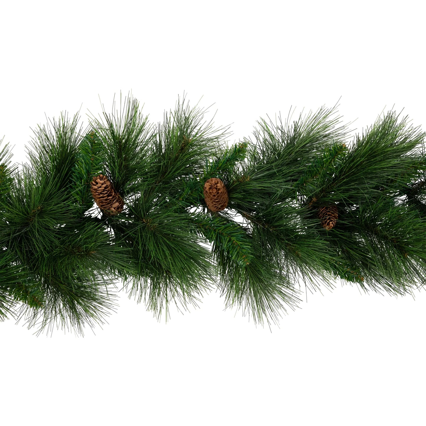 9' X 14" Unlit White Valley Pine Artificial Christmas Garland